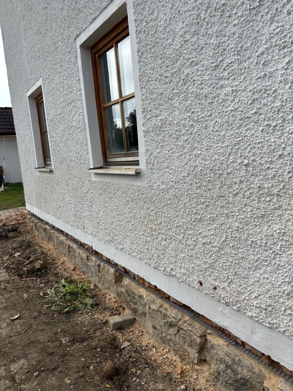 Horizontalsperre 4 Mauertrockenlegung der Außenwände