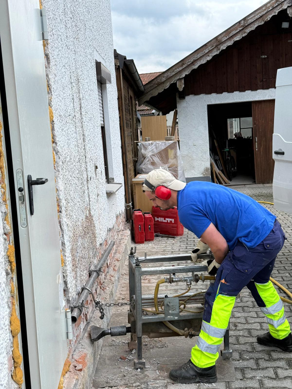 Mauertrockenlegung in Grassau 