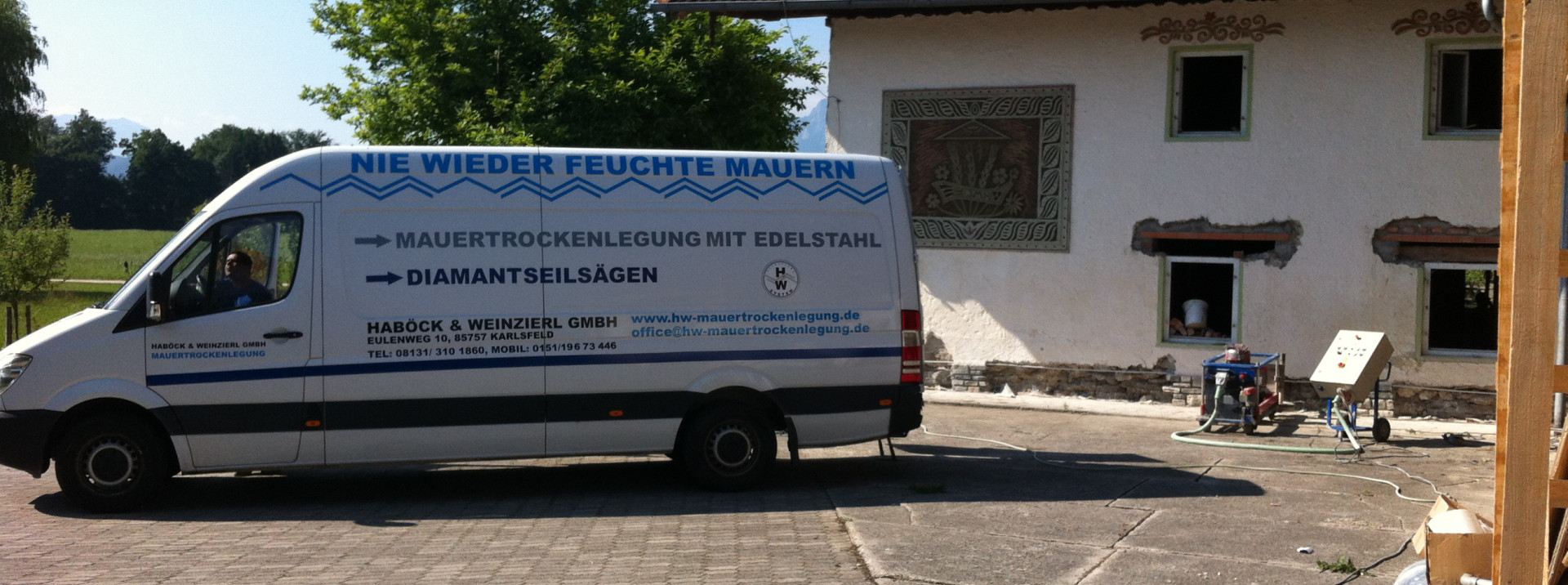 Sägeverfahren in Traunstein