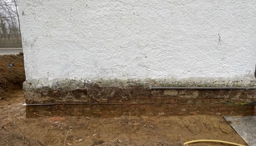 Nachträgliche Horizontalsperre aus HW-Edelstahlplatten, Projekt in Niederbayern mit Video