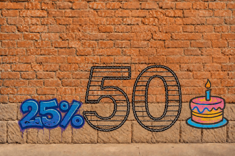 25% Rabatt – nur im September für die ersten 5 Verträge