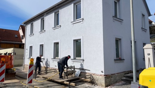 Nachträgliche Horizontalsperre aus Edelstahl, Projekt im unterfränkischen Gädheim mit Video