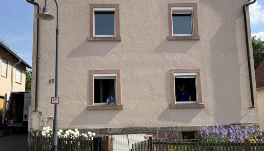 Erfolgreiche Mauertrockenlegung in Oberthulba