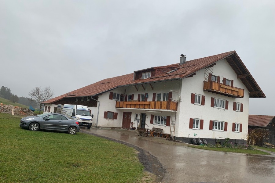 Seeg, Allgäu. Diamantseilsäge mit Video