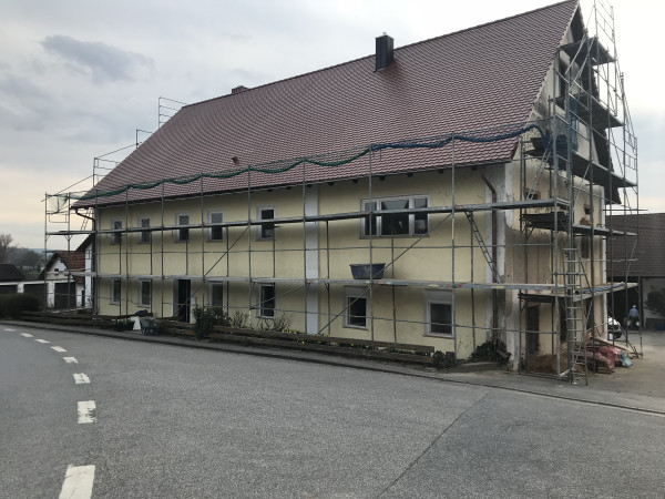Vorher 1 Mauertrockenlegung in Rottenburg an der Laaber