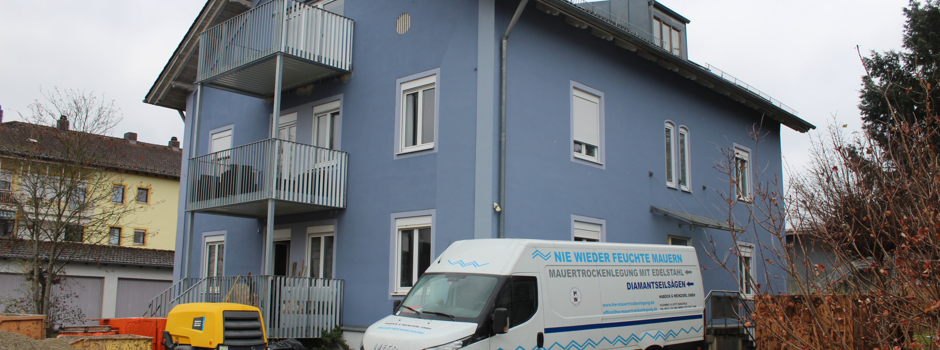 Horizontalsperre  mittels HW- System im Simbach am Inn